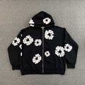 Denim Tears Cotton Wreath Hoodie Black